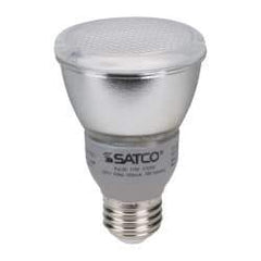 Value Collection - 11 Watt Fluorescent Flood/Spot Medium Screw Lamp - 2,700°K Color Temp, 380 Lumens, PAR20, 10,000 hr Avg Life - Eagle Tool & Supply