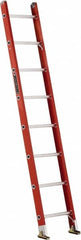 Louisville - 8' High, Type IA Rating, Fiberglass Single Ladder - Eagle Tool & Supply