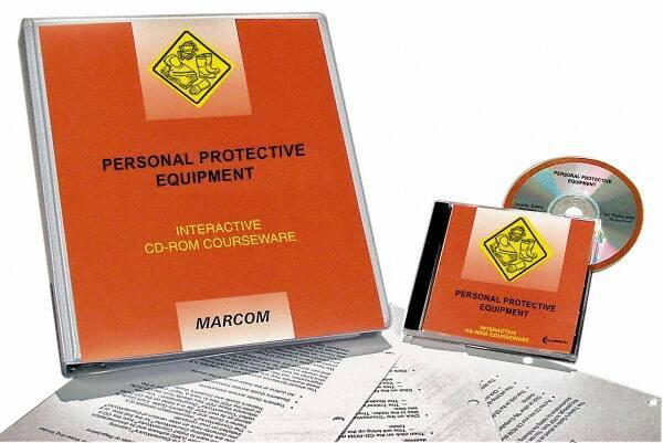 Marcom - Personal Protective Equipment, Multimedia Training Kit - 45 min Run Time CD-ROM, English & Spanish - Eagle Tool & Supply