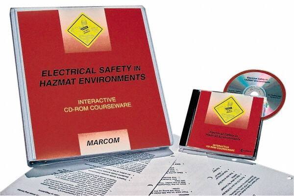 Marcom - Electrical Safety in HazMat Environments, Multimedia Training Kit - 45 min Run Time CD-ROM, English & Spanish - Eagle Tool & Supply