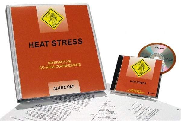 Marcom - Heat Stress, Multimedia Training Kit - 45 min Run Time CD-ROM, English & Spanish - Eagle Tool & Supply