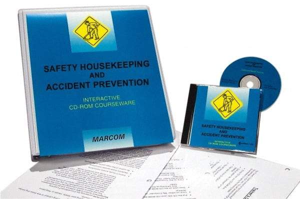 Marcom - Safety Housekeeping and Accident Prevention, Multimedia Training Kit - CD-ROM, English - Eagle Tool & Supply