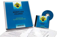 Marcom - Preventing Workplace Violence, Multimedia Training Kit - 45 min Run Time CD-ROM, English & Spanish - Eagle Tool & Supply