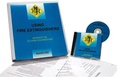 Marcom - Using Fire Extinguishers, Multimedia Training Kit - 45 min Run Time CD-ROM, English & Spanish - Eagle Tool & Supply