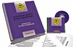 Marcom - Electrical Safety in the Laboratory, Multimedia Training Kit - 45 min Run Time CD-ROM, English & Spanish - Eagle Tool & Supply