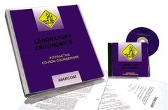 Marcom - Laboratory Ergonomics, Multimedia Training Kit - CD-ROM, English - Eagle Tool & Supply