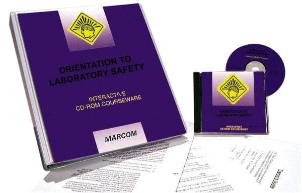 Marcom - Orientation to Laboratory Safety, Multimedia Training Kit - 45 min Run Time CD-ROM, English & Spanish - Eagle Tool & Supply