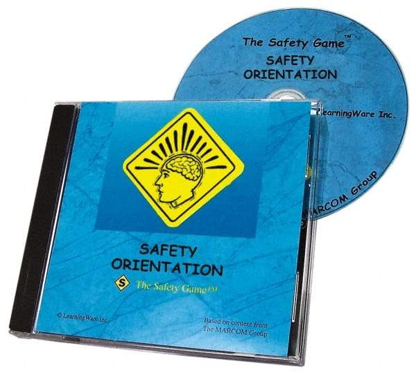 Marcom - Safety Orientation, Multimedia Training Kit - Computer Game, English - Eagle Tool & Supply