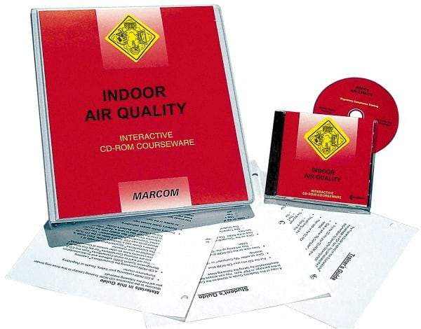 Marcom - Indoor Air Quality, Multimedia Training Kit - 45 min Run Time CD-ROM, English & Spanish - Eagle Tool & Supply