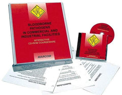 Marcom - Bloodborne Pathogens in Commercial and Industrial Facilities, Multimedia Training Kit - 45 min Run Time CD-ROM, English & Spanish - Eagle Tool & Supply