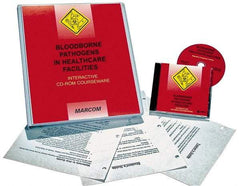 Marcom - Bloodborne Pathogens in Healthcare Facilities, Multimedia Training Kit - 45 min Run Time CD-ROM, English & Spanish - Eagle Tool & Supply