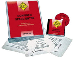 Marcom - Confined Space Entry, Multimedia Training Kit - 45 min Run Time CD-ROM, English & Spanish - Eagle Tool & Supply