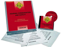 Marcom - Hearing Conservation and Safety, Multimedia Training Kit - 45 min Run Time CD-ROM, English & Spanish - Eagle Tool & Supply