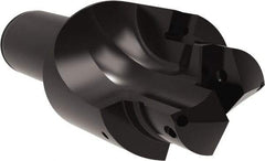 Allied Machine and Engineering - ISO 11926-1, MS 16142, SAE J1926-1 Standard, 1-7/8-12, 24 Tube Dash Number, 15° Porting Angle, 1.791" Pilot Diam, 1-1/2" Shank Diam, Indexable Spade Blade Insert Porting Tool - 2 Porting Inserts, 6" Overall Length - Eagle Tool & Supply