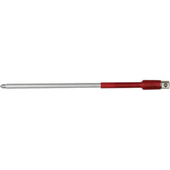 Wiha - 1/4" Drive, Torq-Set Screwdriver Bit - 5.8" OAL - Eagle Tool & Supply