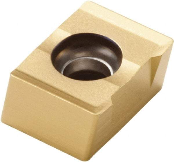 Seco - LNKT080520 M06 Grade F40M Carbide Milling Insert - TiAlN/TiN Finish, 0.197" Thick, 0.079" Corner Radius - Eagle Tool & Supply