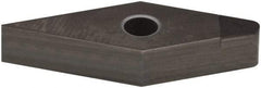 Hertel - HT-VCMA332 Grade HT420CD Polycrystalline Diamond (PCD) Turning Insert - Uncoated, Diamond, 3/8" Inscr Circle, 3/16" Thick, 1/32" Corner Radius - Eagle Tool & Supply