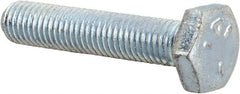 Made in USA - 1/4-28 UNF, 1-1/4" Length Under Head Hex Head Cap Screw - Eagle Tool & Supply