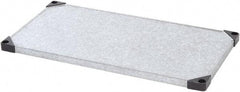 Quantum Storage - 1 Shelf Wire Shelving Unit - 30" Wide x 24" Deep x 2" High, - Eagle Tool & Supply
