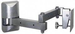 Video Mount - Steel, Flat Panel Arm Mount For 10 to 23 Inch LCD Monitor - Silver, 25 Lbs. Load Capacity, 30° Max Tilt Angle, Wall Mount Rotating and Tilting - Eagle Tool & Supply