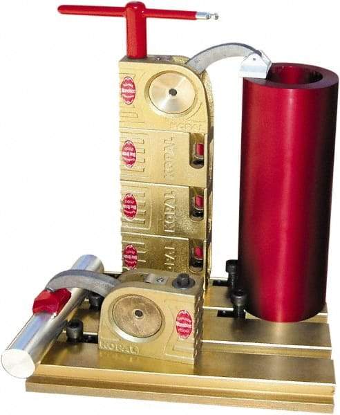 Mitee-Bite - 59 Lb-Ft Holding Capacity, 5-1/2" Max Opening Capacity, 3,500 Lb Clamping Pressure, Manual Hold Down Clamp - 2-3/8" Arm Length, 4-1/4" Clamp Length, 1-9/16" Clamp Width, 3-1/2" Clamp Height, T-Slot Mount, Steel - Eagle Tool & Supply