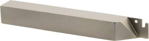 Iscar - External Thread, 0.69" Max Depth of Cut, 0.071" Min Groove Width, 4-1/2" OAL, Right Hand Indexable Grooving Cutoff Toolholder - 3/4" Shank Height x 3/4" Shank Width, TAG Insert Style, TGT Toolholder Style, Series Tang-GripIQ - Eagle Tool & Supply