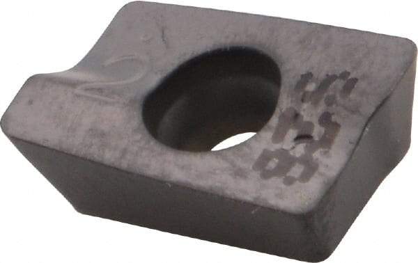 Iscar - APKW1003 Grade IC928 Carbide Milling Insert - TiAlN Finish, 0.1378" Thick, 0.8mm Corner Radius - Eagle Tool & Supply