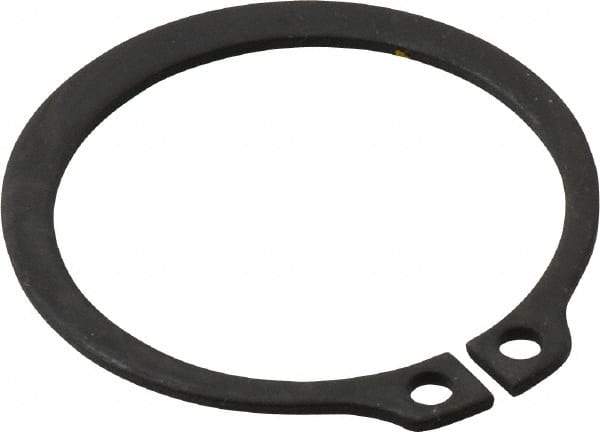 Value Collection - 1.529" Groove Diam, 1-5/8" Shaft Diam, Phosphate Spring Steel, Snap External Retaining Rings - 0.068" Groove Width, 0.062" Ring Thickness - Eagle Tool & Supply