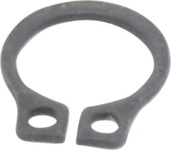 Value Collection - 0.23" Groove Diam, 1/4" Shaft Diam, Phosphate Spring Steel, Snap External Retaining Rings - 0.029" Groove Width, 0.025" Ring Thickness - Eagle Tool & Supply
