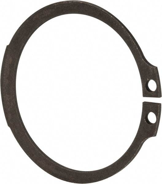 Value Collection - 1.886" Groove Diam, 2" Shaft Diam, Phosphate Spring Steel, Snap External Retaining Rings - 0.068" Groove Width, 0.062" Ring Thickness - Eagle Tool & Supply