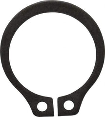 Value Collection - 0.412" Groove Diam, 7/16" Shaft Diam, Phosphate Spring Steel, Snap External Retaining Rings - 0.029" Groove Width, 0.025" Ring Thickness - Eagle Tool & Supply