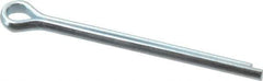 Value Collection - 5/32" Diam x 2" Long Extended Prong Cotter Pin - Grade 2, Zinc-Plated, Steel - Eagle Tool & Supply