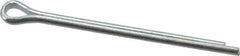 Value Collection - 1/16" Diam x 1" Long Extended Prong Cotter Pin - Grade 2, Zinc-Plated, Steel - Eagle Tool & Supply