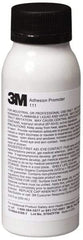 3M - 250 mL, Clear Adhesive Primer - For Use with 3M Tapes, VHB Tape - Eagle Tool & Supply