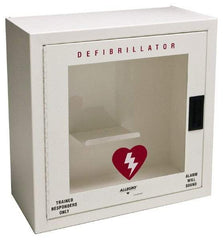 Allegro - Metal Defibrillator Case - 20-1/4 Inch Wide x 20-1/4 Inch High x 9-1/4 Inch Deep, Wall Mount - Eagle Tool & Supply