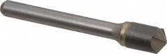 Hertel - 3/8" Head Diam, 1/4" Shank Diam, 4 Flute 120° Solid Carbide Countersink - Eagle Tool & Supply