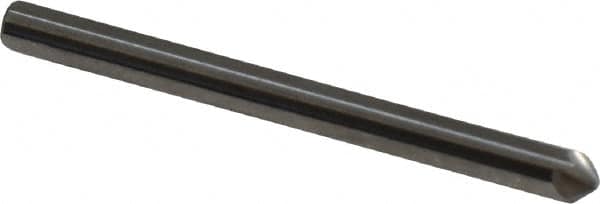 Hertel - 1/8" Head Diam, 1/8" Shank Diam, 4 Flute 90° Solid Carbide Countersink - Eagle Tool & Supply