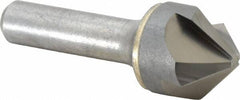 Hertel - 1" Head Diam, 1/2" Shank Diam, 4 Flute 90° Solid Carbide Countersink - Eagle Tool & Supply