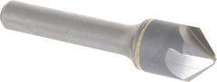 Hertel - 5/8" Head Diam, 3/8" Shank Diam, 4 Flute 90° Solid Carbide Countersink - Eagle Tool & Supply
