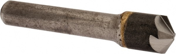 Hertel - 1/2" Head Diam, 3/8" Shank Diam, 4 Flute 120° Solid Carbide Countersink - Eagle Tool & Supply