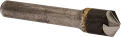 Hertel - 1/2" Head Diam, 3/8" Shank Diam, 4 Flute 120° Solid Carbide Countersink - Eagle Tool & Supply