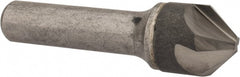 Hertel - 3/4" Head Diam, 1/2" Shank Diam, 4 Flute 90° Solid Carbide Countersink - Eagle Tool & Supply