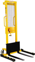 Vestil - 770 Lb Capacity, 59" Lift Height, Portable Workstation Manually Operated Lift - Eagle Tool & Supply