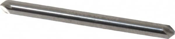 Hertel - 1/8" Head Diam, 1/8" Shank Diam, 6 Flute 90° Solid Carbide Countersink - Eagle Tool & Supply