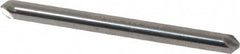 Hertel - 1/8" Head Diam, 1/8" Shank Diam, 6 Flute 90° Solid Carbide Countersink - Eagle Tool & Supply