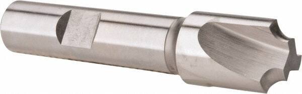 Hertel - 1/8" Radius, 5/8" Mill Diam, 3 Flute Cobalt Corner Rounding End Mill - Single End, Uncoated, 2-7/8" OAL, 1/2" Shank Diam - Eagle Tool & Supply