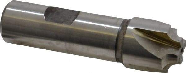 Hertel - 3/16" Radius, 7/8" Mill Diam, 4 Flute Cobalt Corner Rounding End Mill - Single End, Uncoated, 3-1/8" OAL, 3/4" Shank Diam - Eagle Tool & Supply