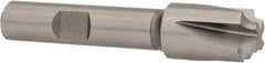 Hertel - 3/32" Radius, 1/2" Mill Diam, 4 Flute Cobalt Corner Rounding End Mill - Single End, Uncoated, 2-1/2" OAL, 3/8" Shank Diam - Eagle Tool & Supply