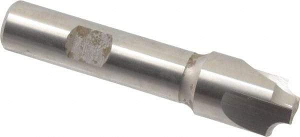 Hertel - 5/32" Radius, 5/8" Mill Diam, 3 Flute Cobalt Corner Rounding End Mill - Single End, Uncoated, 2-7/8" OAL, 1/2" Shank Diam - Eagle Tool & Supply