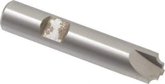 Hertel - 3/32" Radius, 1/2" Mill Diam, 3 Flute Cobalt Corner Rounding End Mill - Single End, Uncoated, 2-5/8" OAL, 1/2" Shank Diam - Eagle Tool & Supply
